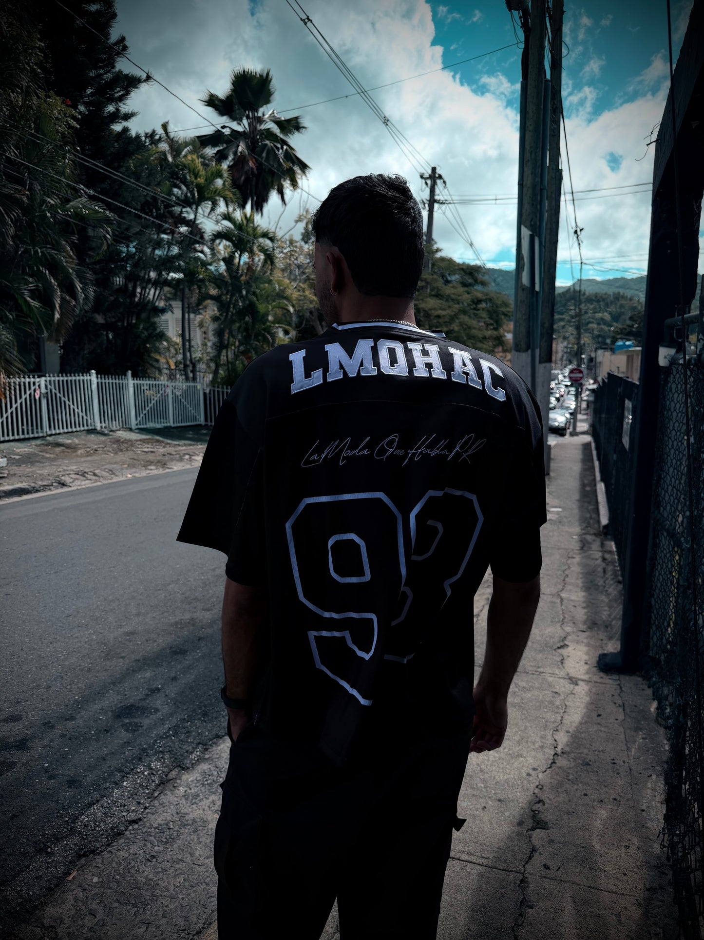 LM Crop Oversized Jersey