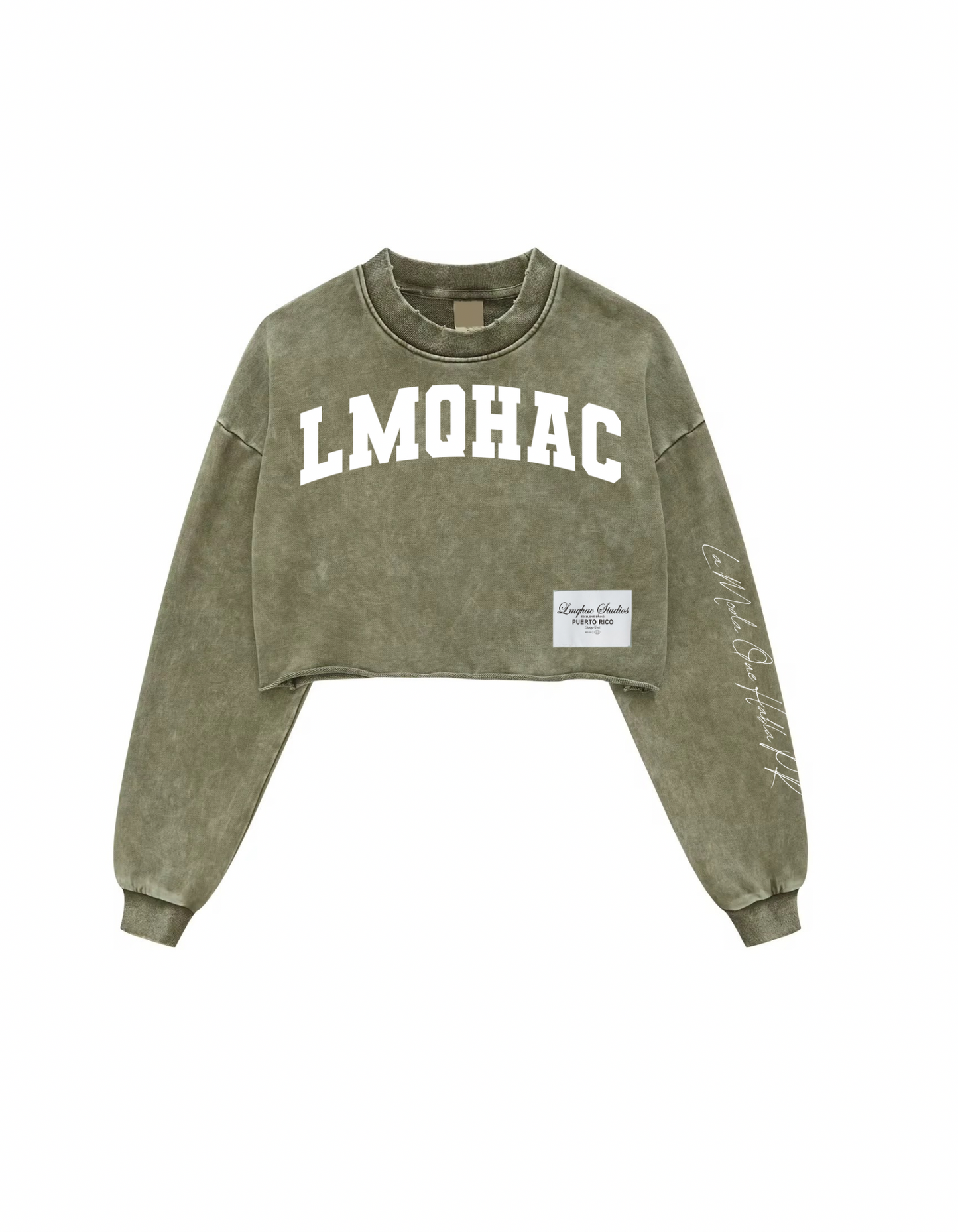 Wash Green - Crop Top LMQHAC