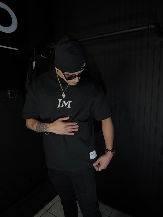 Silver “LM" - Logo Tee