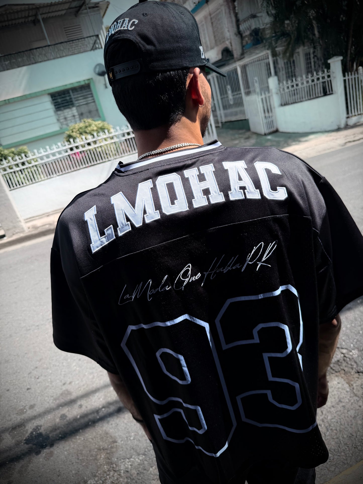LM Crop Oversized Jersey