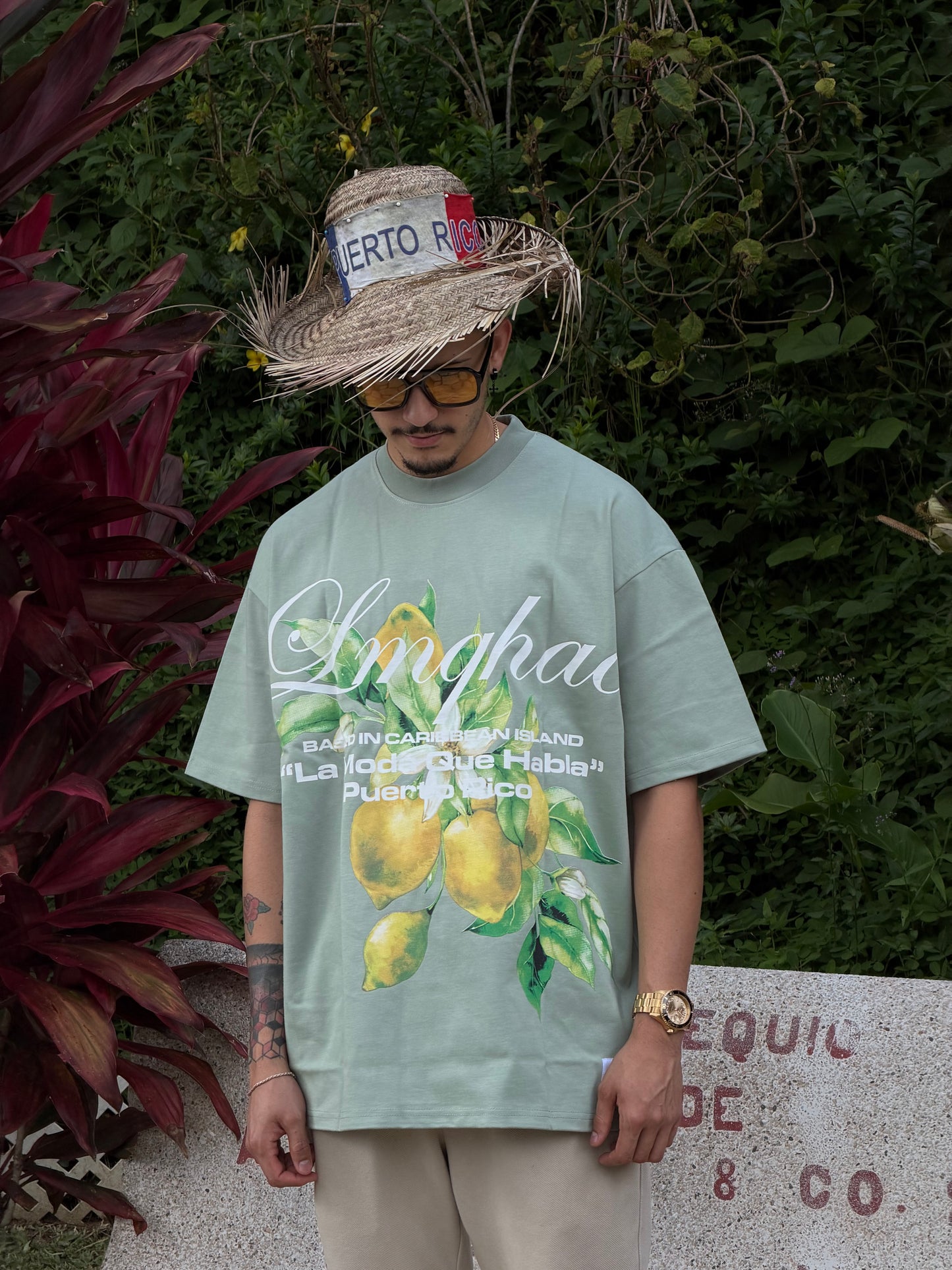 "Citrus Essence” Oversized T-Shirt