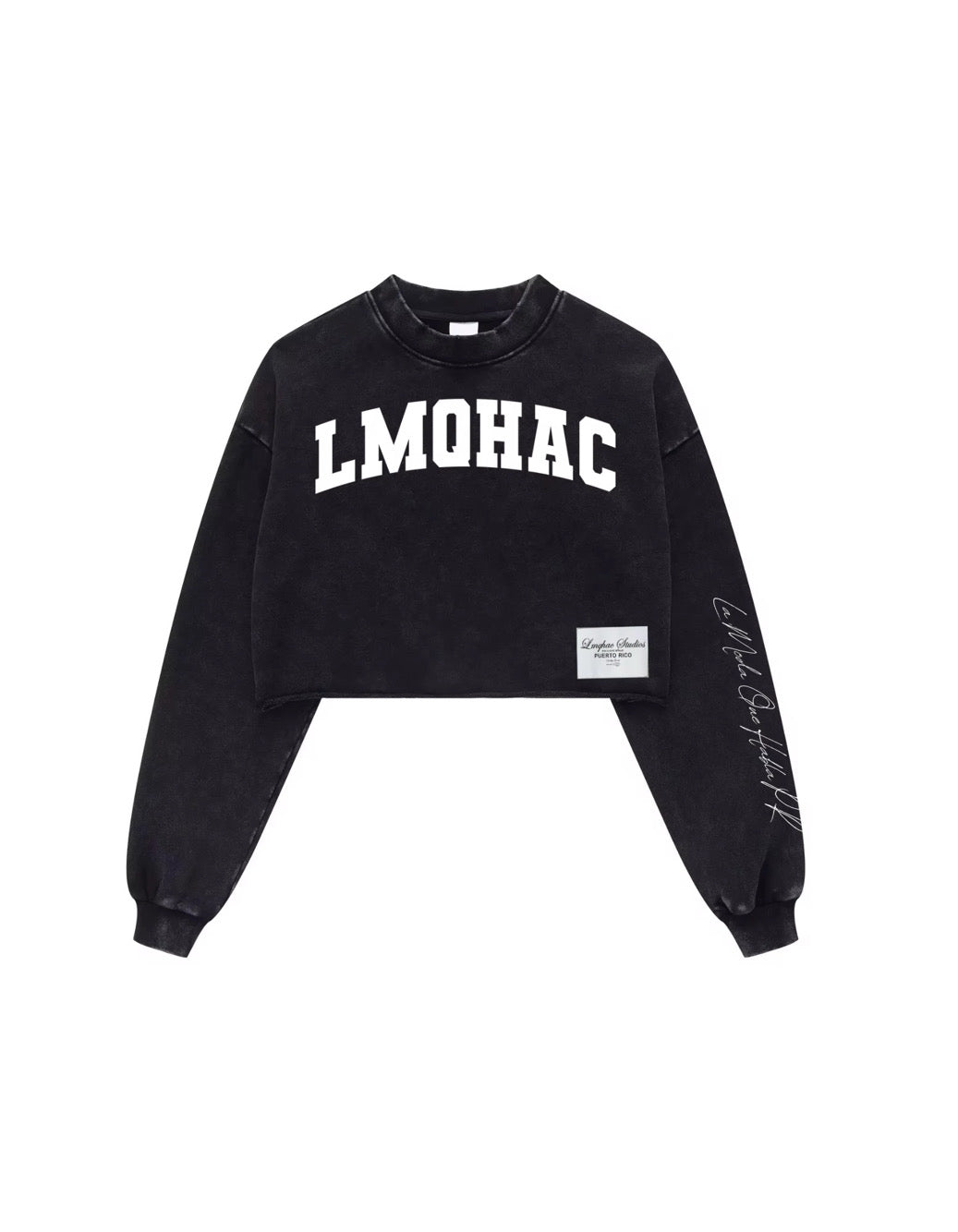 Black Wash - Crop Top LMQHAC