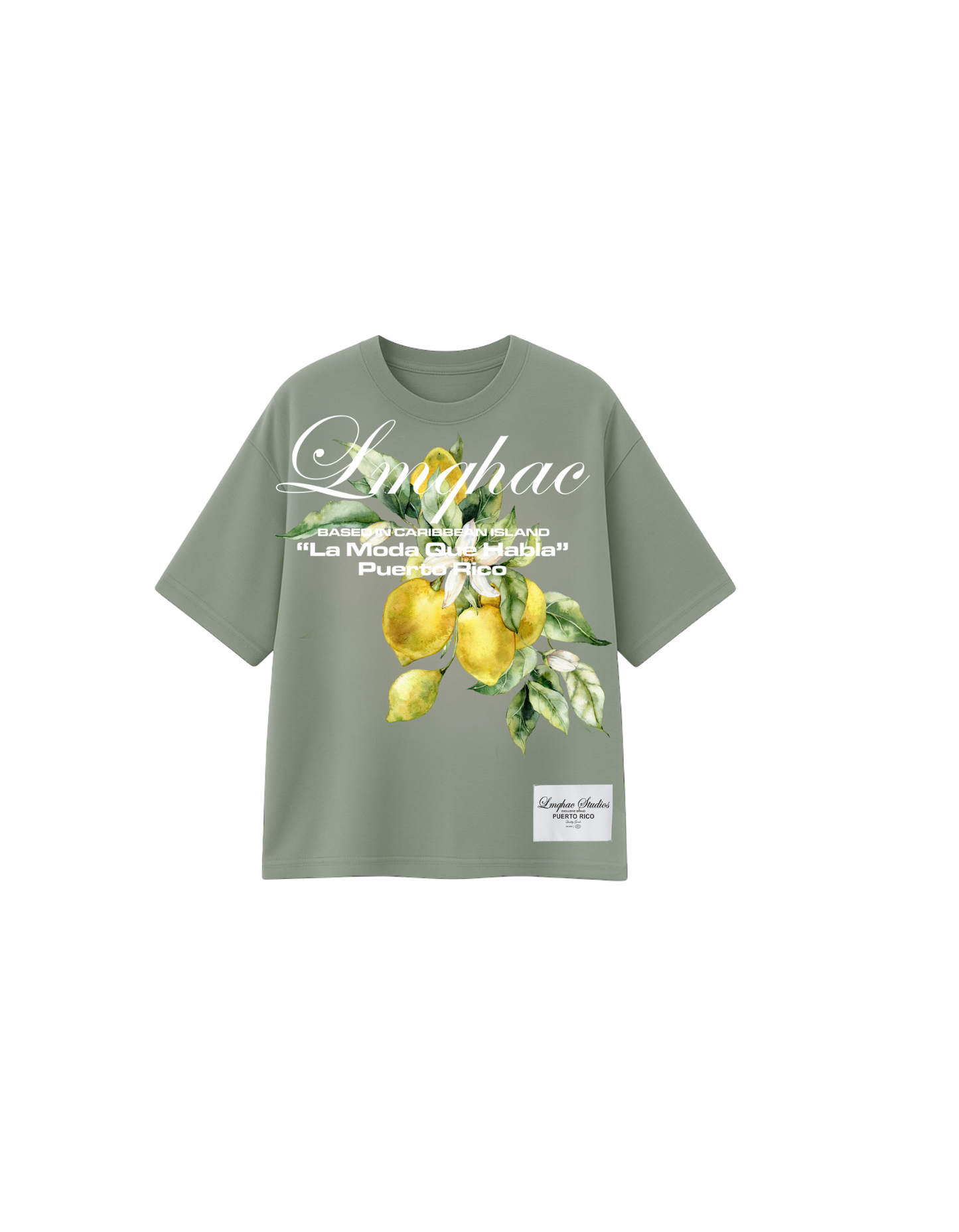 "Citrus Essence” Oversized T-Shirt