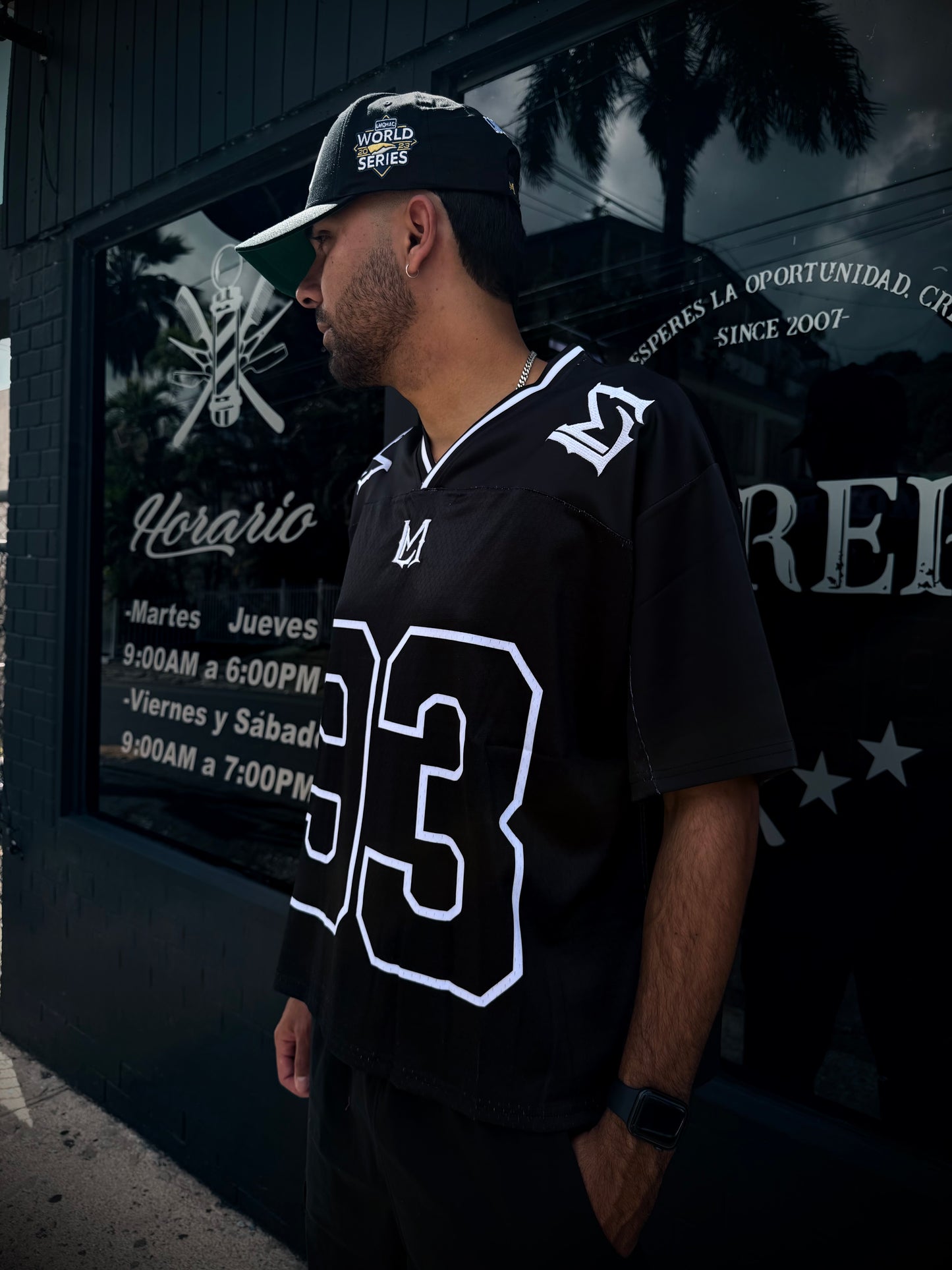 LM Crop Oversized Jersey