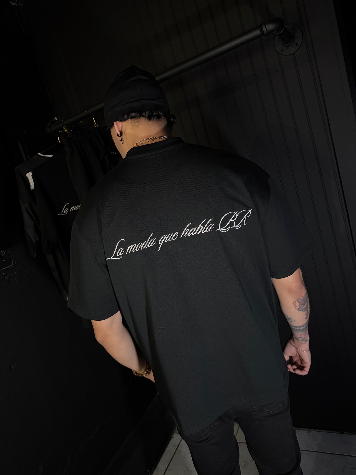 Silver “LM" - Logo Tee
