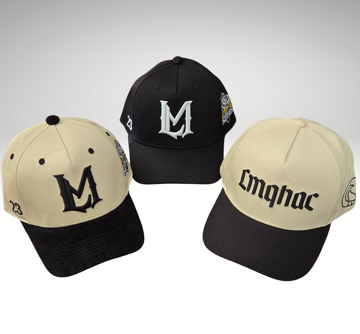 LM Cap Edition- Cream/Black
