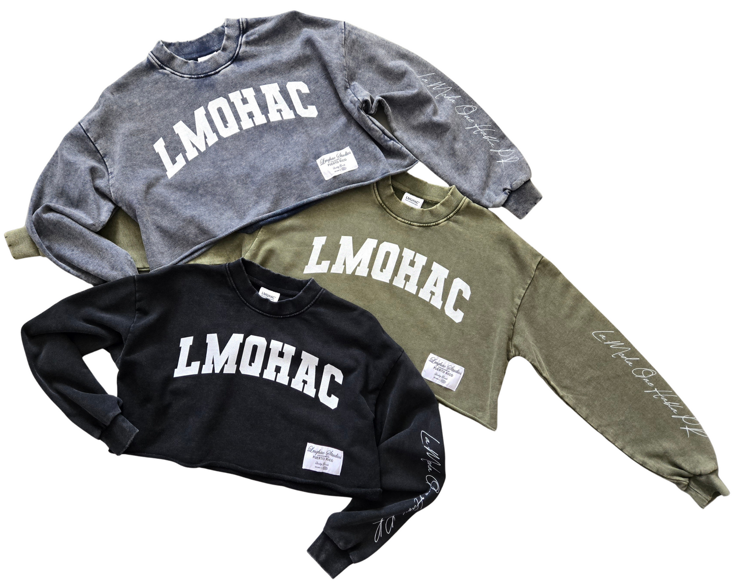 Wash Green - Crop Top LMQHAC